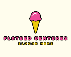 Ice Cream Cone logo design