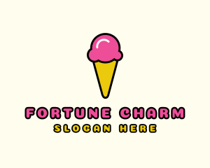 Ice Cream Cone logo design