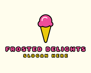 Ice Cream Cone logo design