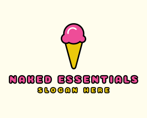 Ice Cream Cone logo design