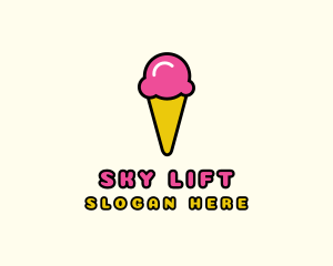 Ice Cream Cone logo design