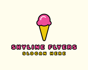 Ice Cream Cone logo design