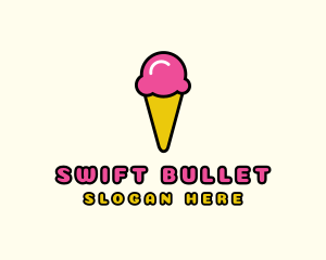 Ice Cream Cone logo design