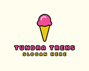 Ice Cream Cone logo design