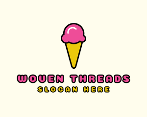 Ice Cream Cone logo design