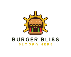 Hamburger Food Restaurant logo