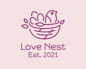 Bird Nest Daycare  logo design