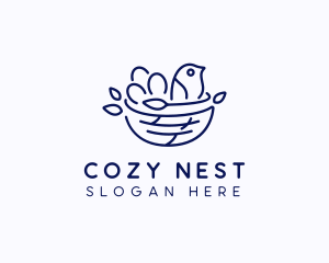 Bird Nest Daycare  logo design