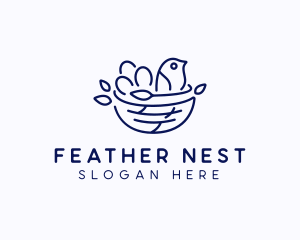 Bird Nest Daycare  logo design