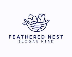 Bird Nest Daycare  logo design