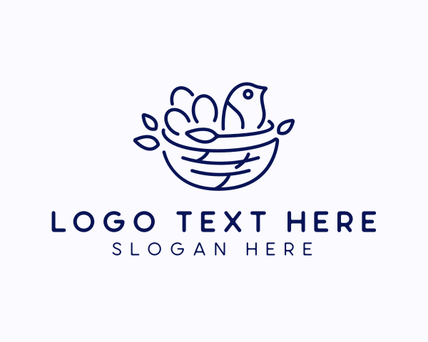 Bird Nest Daycare  logo