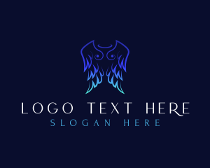 Holy Angel Wings logo