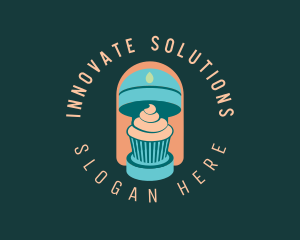 Vegan Cupcake Mixer Logo