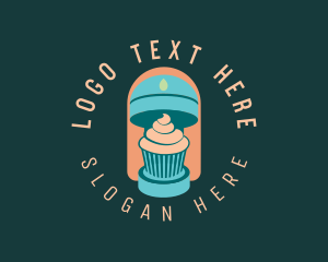 Vegan Cupcake Mixer Logo