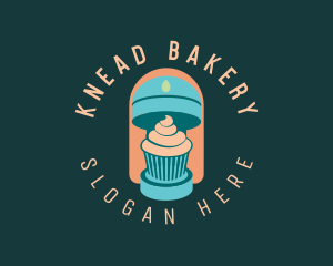 Vegan Cupcake Mixer logo design