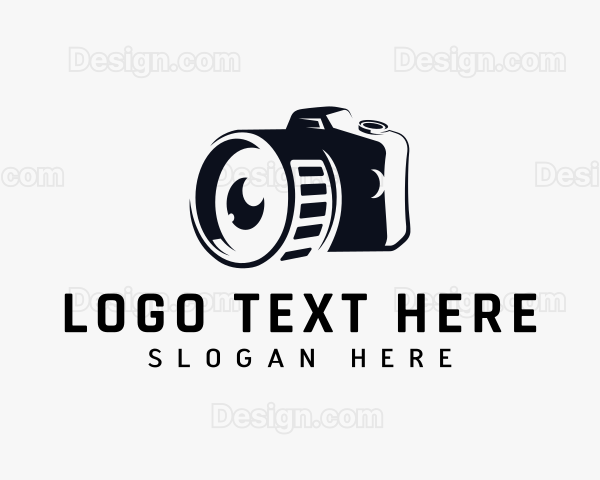 Camera Lens Blogging Logo