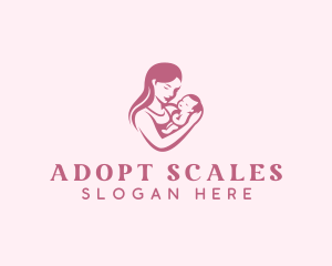 Mother Infant Pediatric logo design