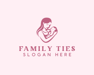 Mother Infant Pediatric logo design