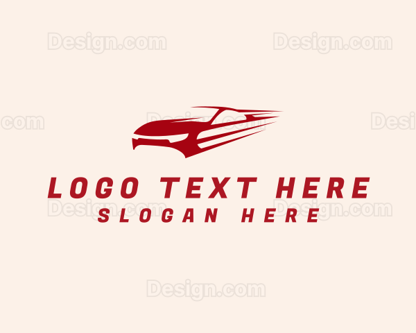 Sports Car Drag Racing Logo