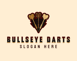 Darts Sports Tournament logo design