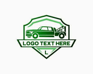 Tow Truck Vehicle logo