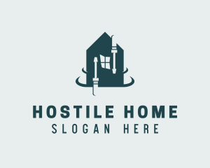 Home Screwdriver Handyman logo design