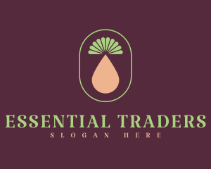 Organic Tree Essential Oil logo design