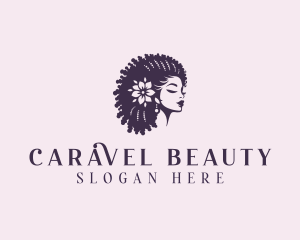 Woman Beauty Hairstylist logo design