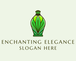 Organic Fragrance Perfume  logo design