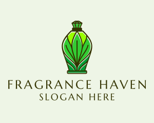 Organic Fragrance Perfume  logo design