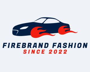 Burning Sports Car logo