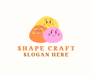 Nursery Cartoon Shapes logo design