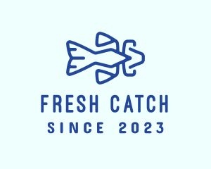 Aquatic Pet Catfish logo design