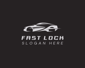 Fast Racing Car logo design