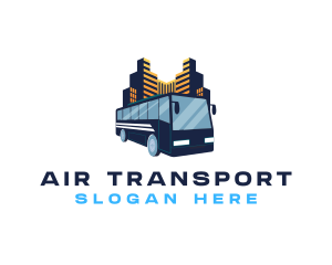 Logistic Bus Transport logo design