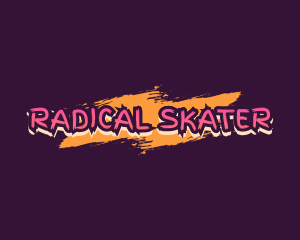 Urban Skater Wordmark logo design