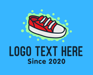 Red Sneaker Shoes logo