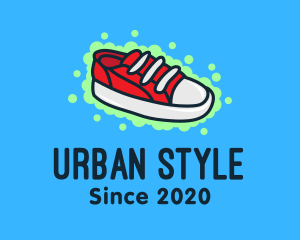 Red Sneaker Shoes logo