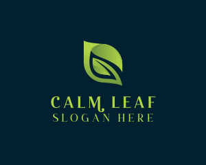 Eye Leaf Botanical logo design