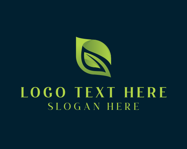 Leaf Pod logo example 1