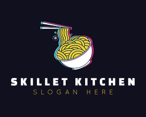 Ramen Noodle Restaurant logo design