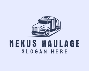 Cargo Logistic Truck logo design