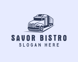 Cargo Logistic Truck logo