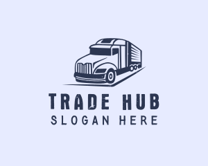 Cargo Logistic Truck logo design