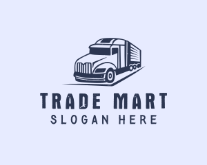 Cargo Logistic Truck logo design