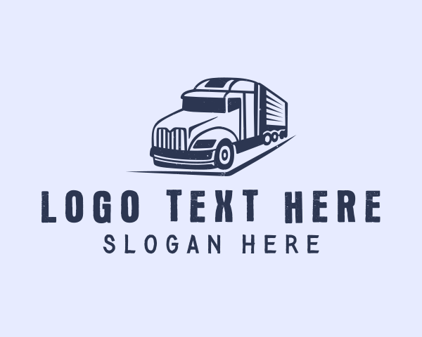 Cargo Logistic Truck logo