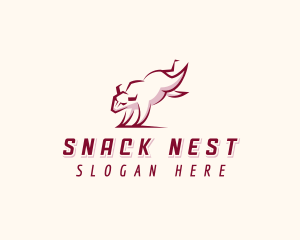 Bull Animal Farm logo design