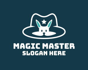 Magic Bunny Hat logo design