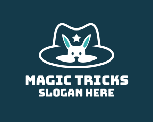 Magic Bunny Hat logo design