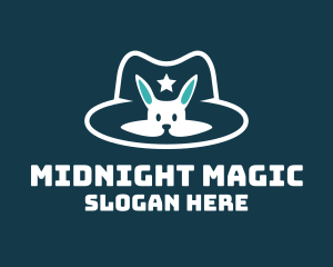 Magic Bunny Hat logo design